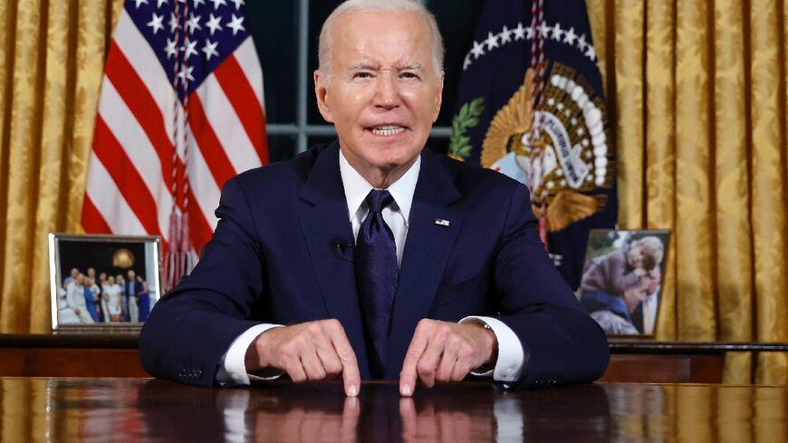 US President Joe Biden addressed the nation on Thursday on the conflict between Israel and Gaza and the Russian invasion of Ukraine