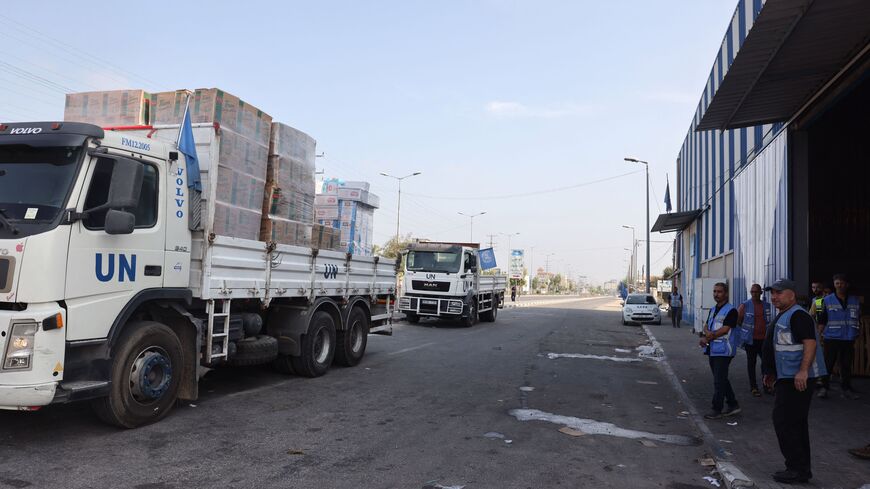 UN trucks Gaza