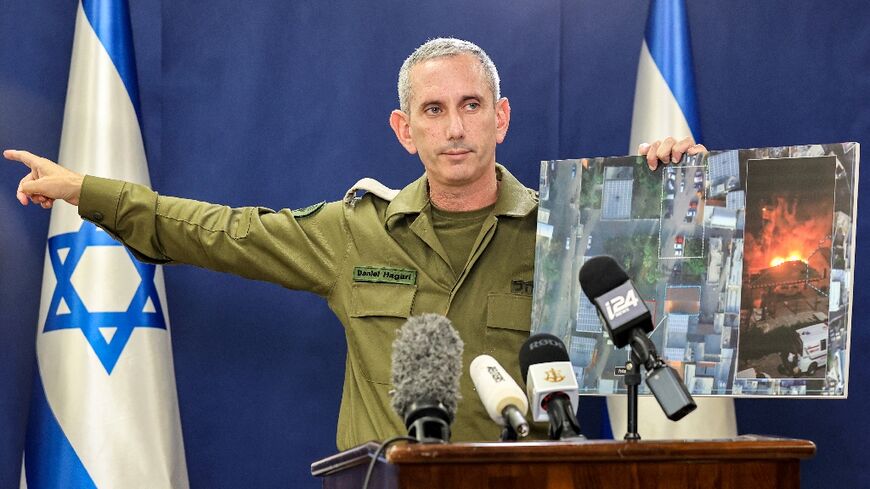 Israeli army spokesman Daniel Hagari has addressed the public every night for the past six weeks