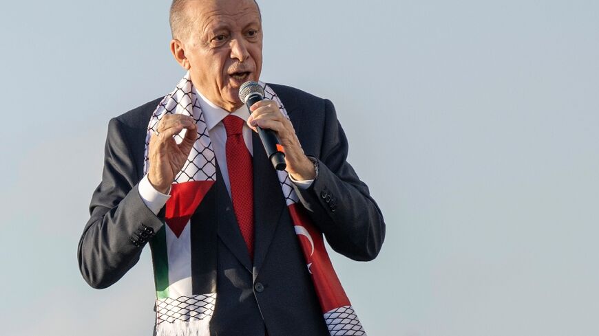 Turkish President Recep Tayyip Erdogan said he was 'writing off' Israeli Prime Minister Benjamin Netanyahu