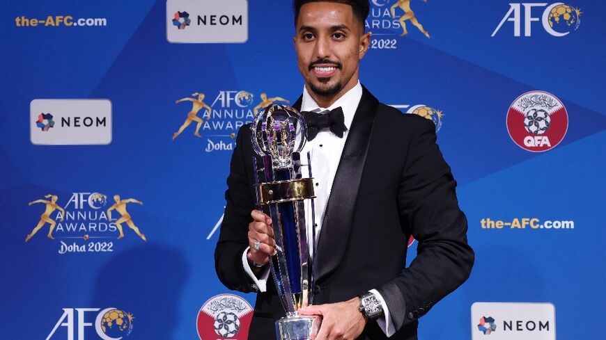 Salem Al Dawsari was named Asian men's player of the year last month