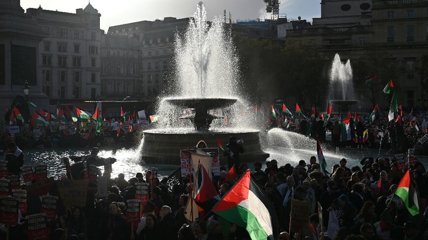 Pro-Palestinian protesters have held a series of rallies in central London in recent weeks