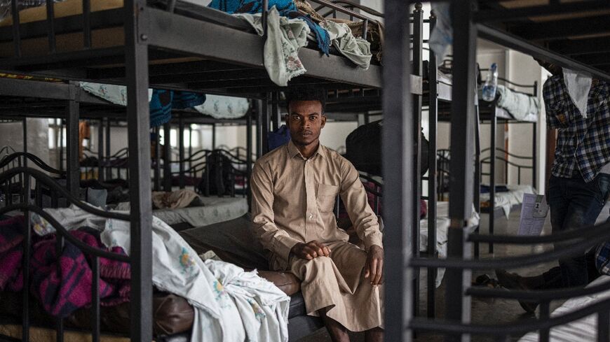 Shamsadin Awol, 20, said if he had known what awaited him on the route to Saudi Arabia, he would never have left his home in eastern Ethiopia
