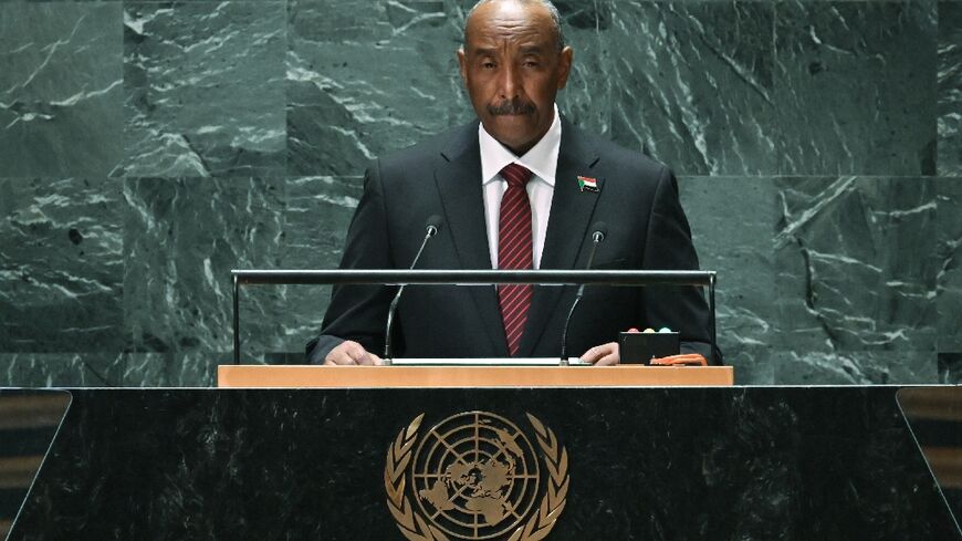The government of Sudanese leader Abdel-Fattah Al-Burhan, seen here at UN headquarters in September 2023, had asked the United Nations to end its political mission in his country with immediate effect; the UN Security Council voted to do so