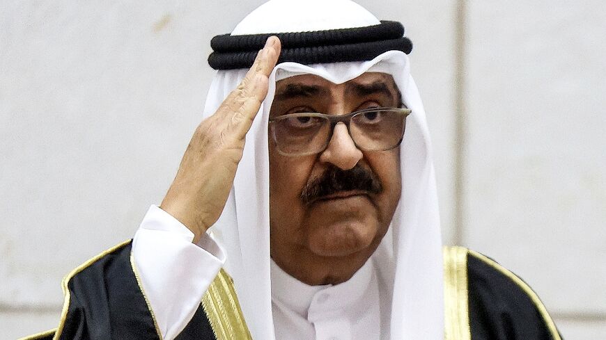The next emir, Sheikh Meshal, the half-brother of the late ruler, is expected to deliver his oath before parliament on Wednesday 