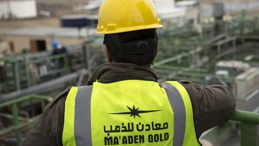 An employee of the Saudi Arabian Mining Company (Ma’aden) is pictured in this undated image.