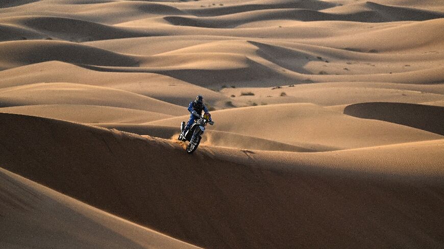 The Dakar Rally is taking place in the Saudi desert