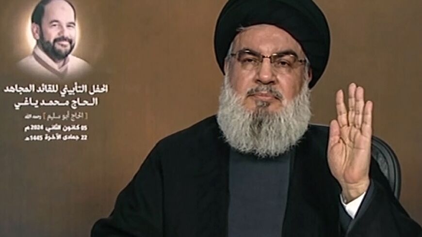 Hezbollah chief Hassan Nasrallah has said a response to the killing blamed on Israel of Hamas number two Saleh al-Aruri in the group's Beirut southern suburb stronghold is "inevitable"