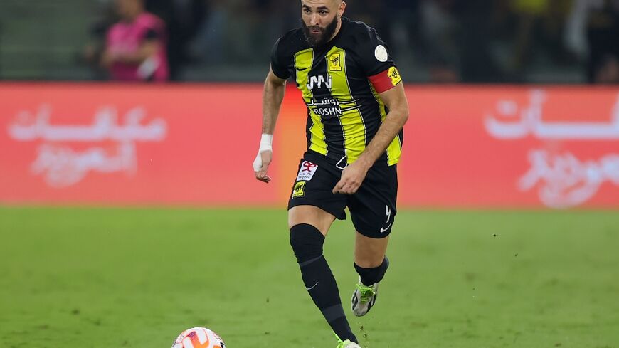Al-Ittihad's French forward Karim Benzema 