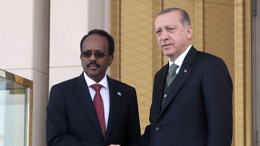 Somali President Mohamed Abdullahi Mohamed