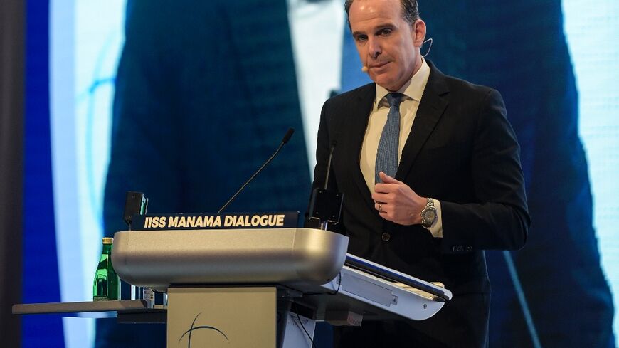 US Middle East envoy Brett McGurk, seen here in Bahrain last November, is back in the region seeking a longer pause in the fighting in Gaza