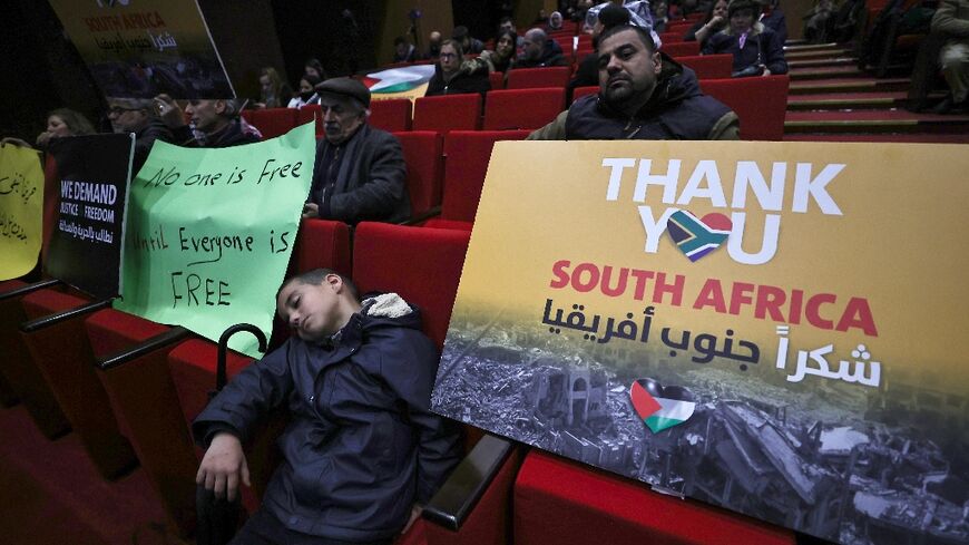 The court session was closely watched around the world and in the occupied West Bank