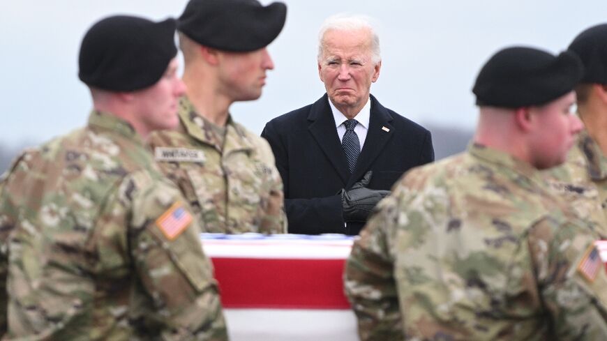 US President Joe Biden says there will be a military response to the deaths of the three soldiers in their remote base in Jordan, near Syria