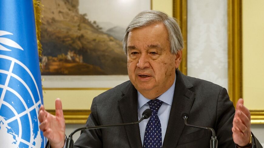 UN Secretary-General Antonio Guterres said he hopes a "deadlock" between Taliban authorities and the international community can be overcome