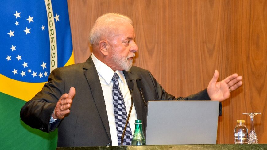 "We must put an end to this inhumanity and cowardice," Lula told the Arab League