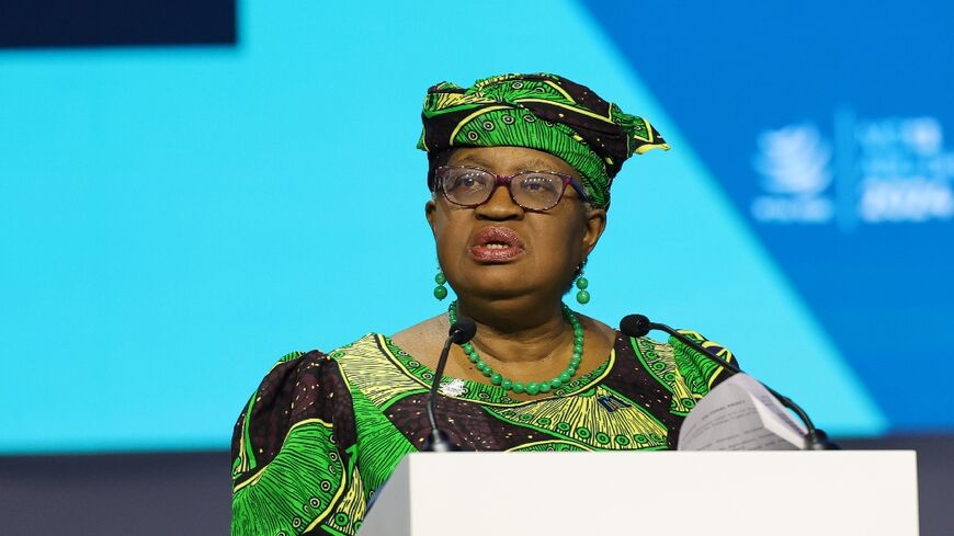 WTO chief Ngozi Okonjo-Iweala said the world was in a tough place as 'uncertainty and instability are everywhere'