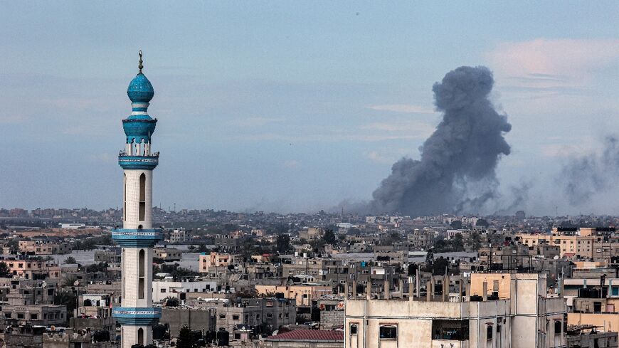 Israeli has kept up its bombardment of Gaza, with strikes on both Rafah and the southern city of Khan Yunis 