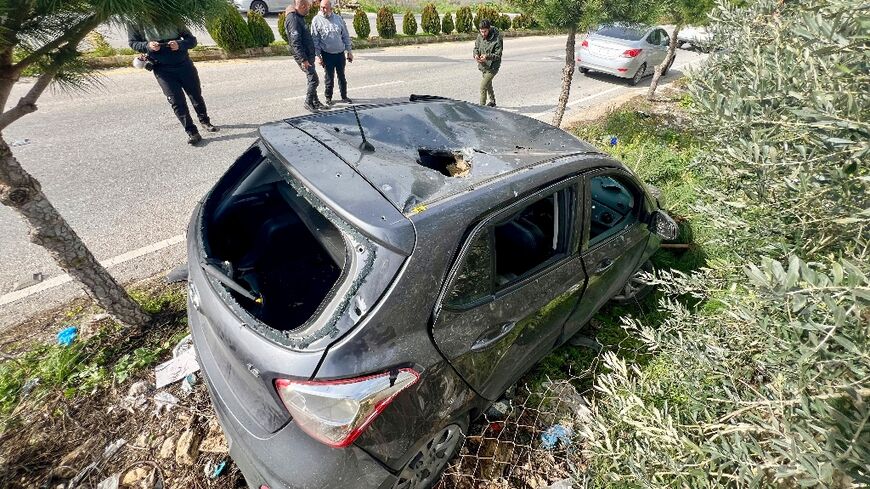 A series of Israeli strikes have injured officials from Lebanese and Palestinian armed groups in southern Lebanon, with the latest incident in Bint Jbeil 