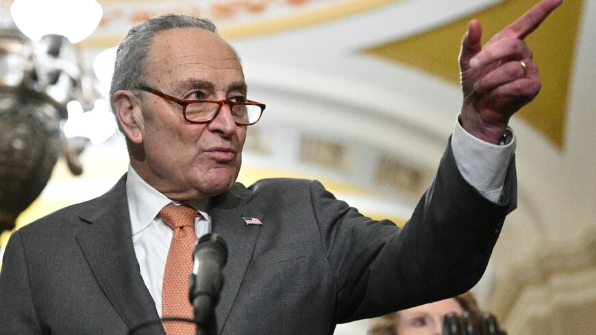 US Senate Majority Leader Chuck Schumer is the highest ranking elected Jewish official in US history