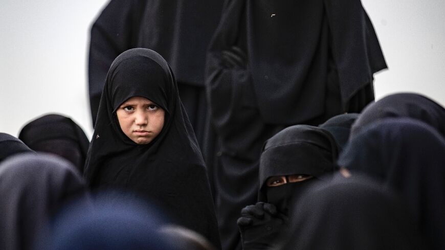 Child of the caliphate: A girl in the vast al-Hol Islamic State camp in northeastern Syria