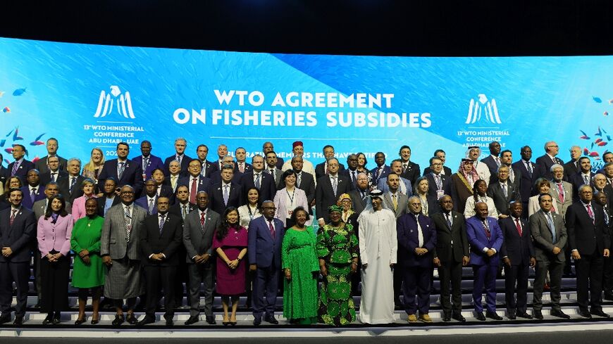 WTO trade ministers gathered in Abu Dhabi