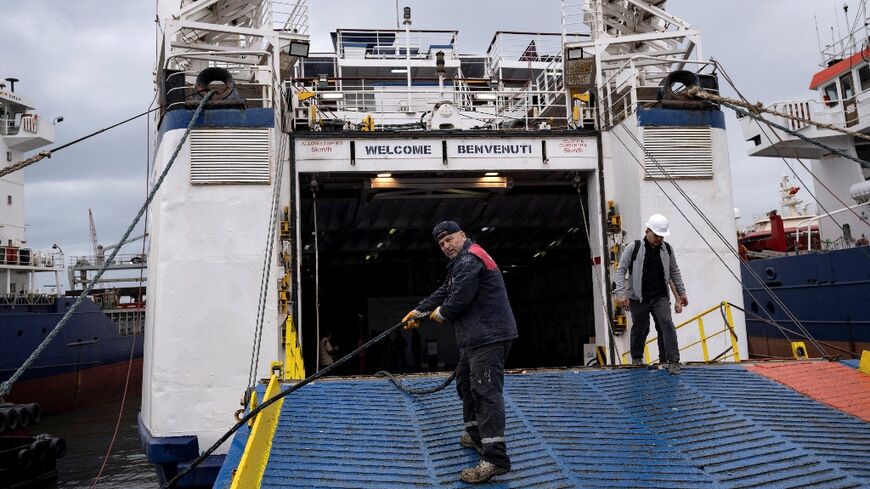 At least three vessels are awaiting clearance to sail