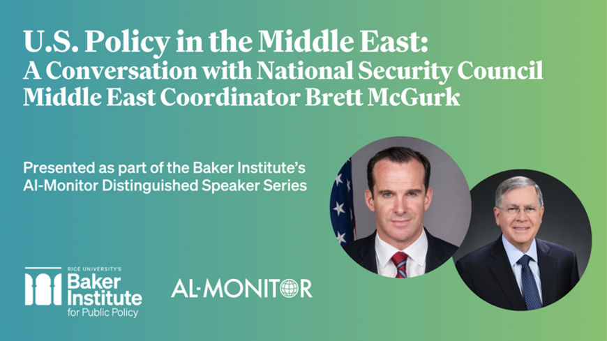  US policy in the Middle East: A conversation with Brett McGurk