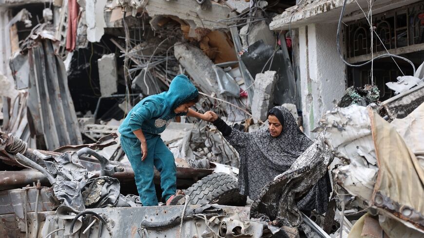 Israeli's relentless bombardment has reduced much of Gaza to rubble