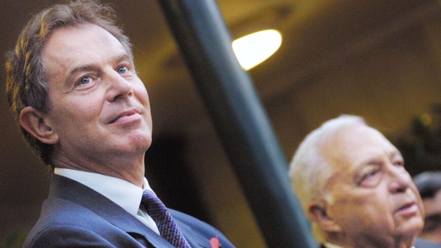 UK prime minister Tony Blair's ambassador to Israel voiced concerns about the military operation launched by his Israeli counterpart Ariel Sharon in 2002