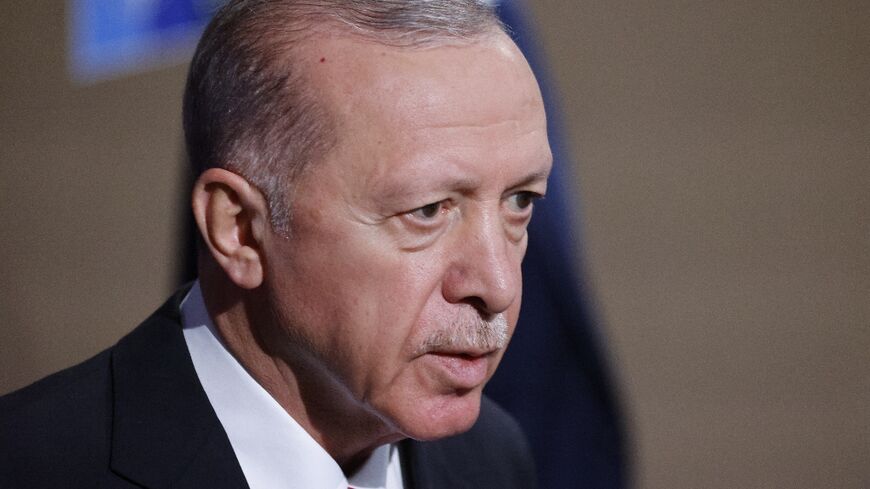 Turkey's President Recep Tayyip Erdogan said that the Kurdistan Workers Party had been 'completely trapped' in both Iraq and Syria