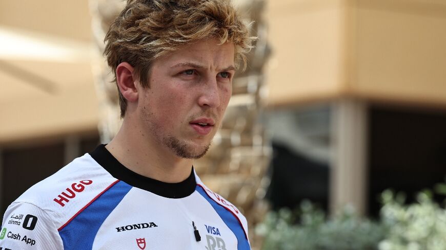 RB's Liam Lawson in Bahrain on Thursday 