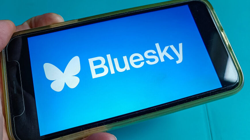 Illustration of the Bluesky Social application, Paris, France, January 24, 2025. (RICCARDO MILANI/Hans Lucas/AFP via Getty Images)
