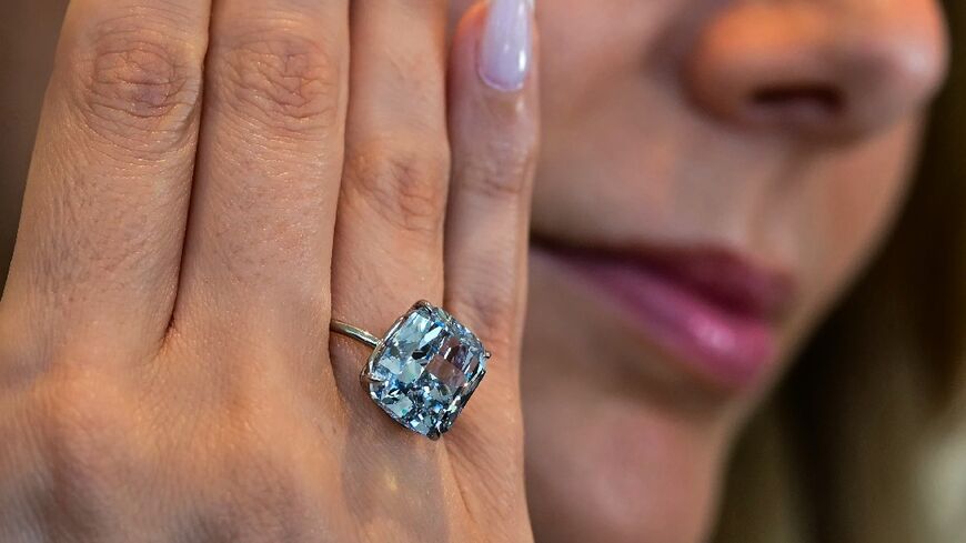 The Mediterranean Blue has an estimated value of $20 million, auctioneers say