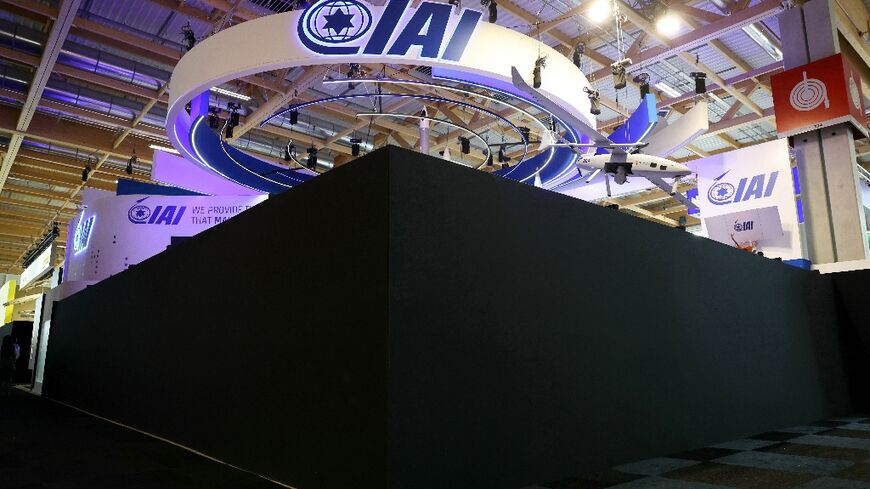 Israel condemned the decision to seal off Israeli defence industry stands at the Paris Air Show