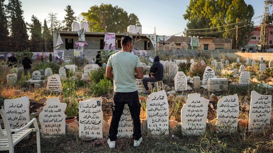 Families gathered at cemeteries in Jenin to mourn their loved ones as part of Eid al-Fitr celebrations