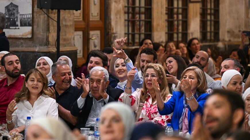 Syrians have crowded into restaurants and bars in the capital after some initial fears when Islamist forces seized power in December