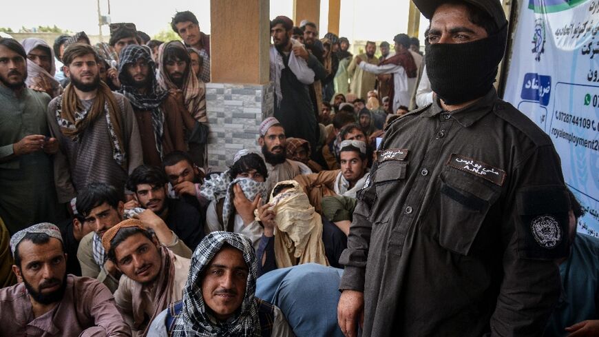 Afghanistan's Taliban authorities struck a deal with Qatar to recruit 3,100 workers from Afghanistan