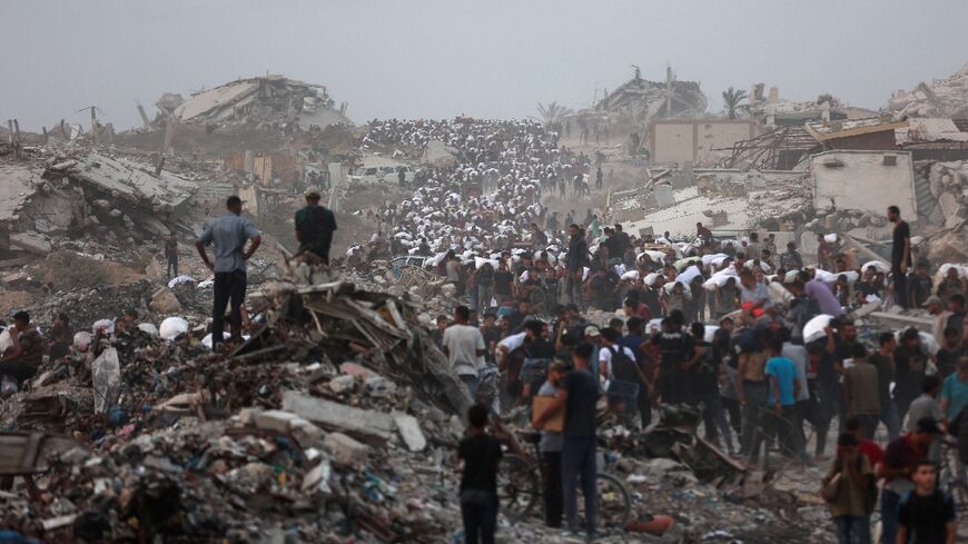 The WHO says airstrikes and a lack of medical supplies, food, water and fuel have 'virtually depleted' Gaza's health system