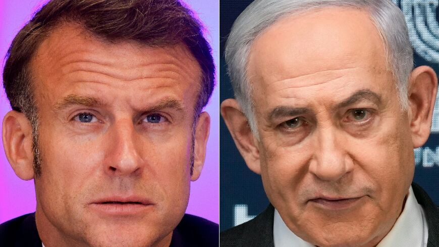 President Emmanuel Macron and Prime Minister Benjamin Netanyahu are exchanging heated words, sparked by France's move to recognise Palestinian as a state next month
