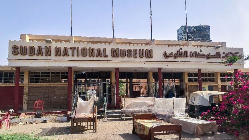 The Sudan National Museum in Khartoum, after the army recaptured the capital