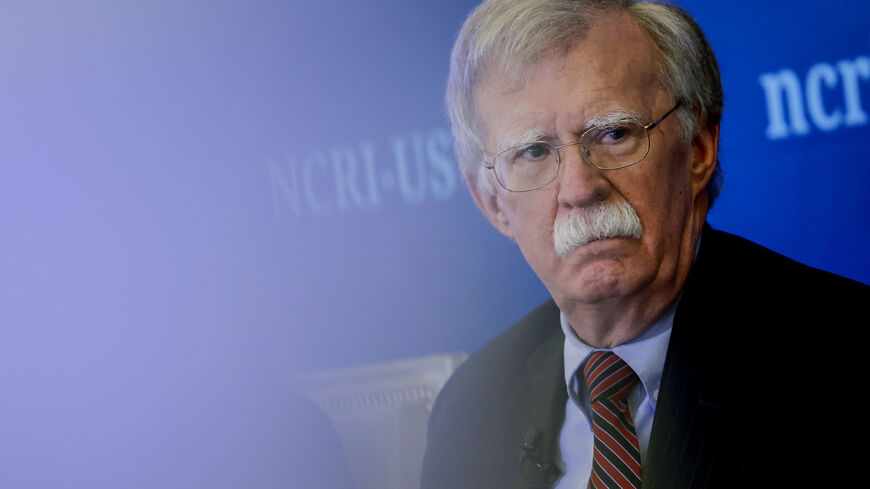 Former National Security Adviser John Bolton speaks at a panel hosted by the National Council of Resistance of Iran – U.S. Representative Office (NCRI-US) at the Willard InterContinental Hotel on Aug. 17, 2022 in Washington, DC. 