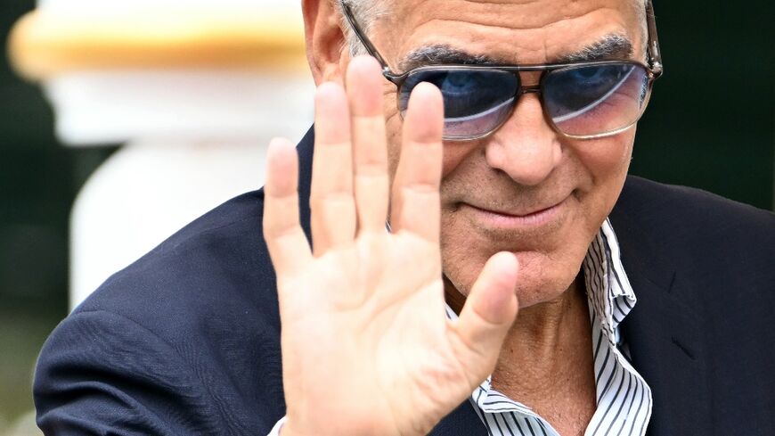 George Clooney is among the A-list crowd in Venice 