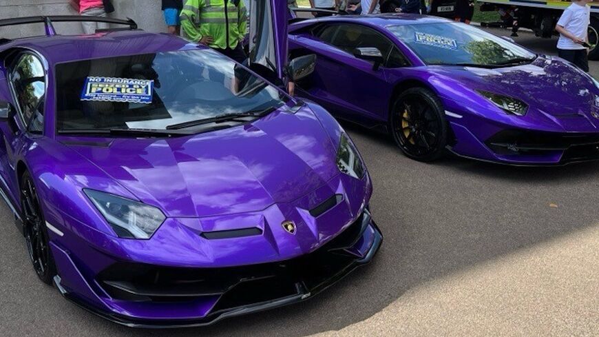 purple lambos