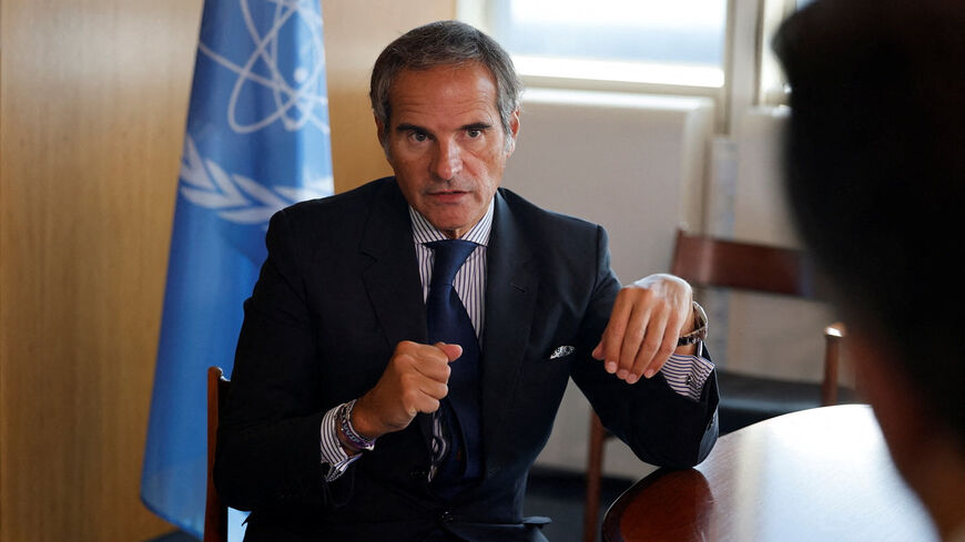 IAEA Director General Rafael Grossi attends an interview with the Reuters team in Vienna, Austria, September 3, 2025. REUTERS/Lisa Leutner/File Photo