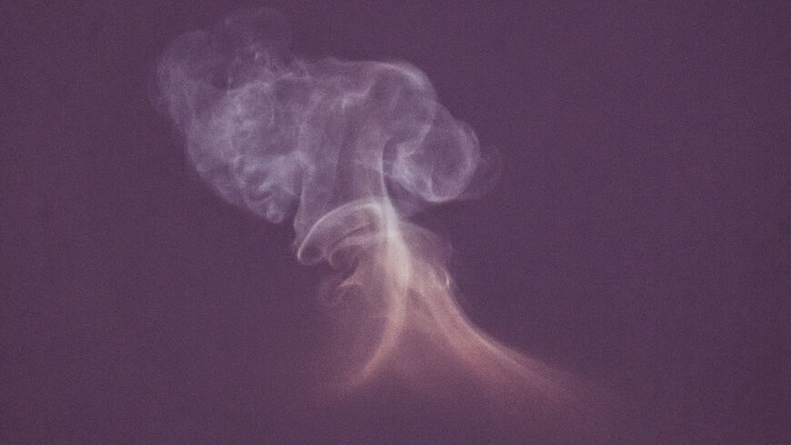 A ballistic missile which according to Israeli army was fired towards Israel from Yemen, is intercepted, as seen from Ashkelon, Israel, September 3, 2025. REUTERS/Amir Cohen