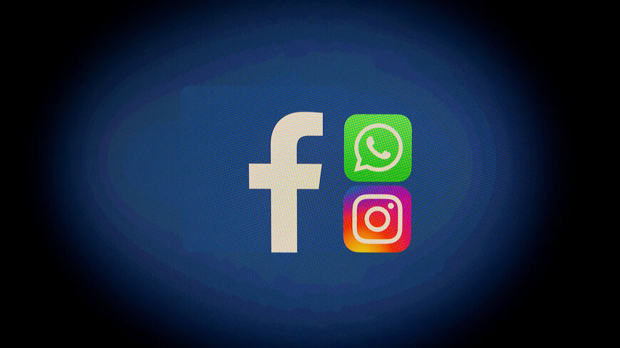 FILE PHOTO: Facebook, Whatsapp and Instagram logos are displayed in this illustration taken October 4, 2021. REUTERS/Dado Ruvic/Illustration/File Photo