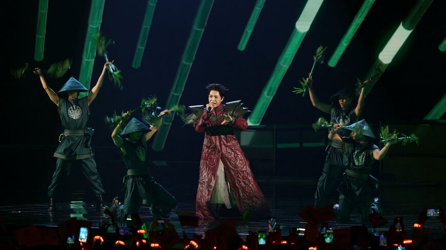 Duc Phuc, who represents Vietnam, performs during the Intervision International Music Contest 2025 in Moscow, Russia, September 20, 2025. REUTERS/Evgenia Novozhenina