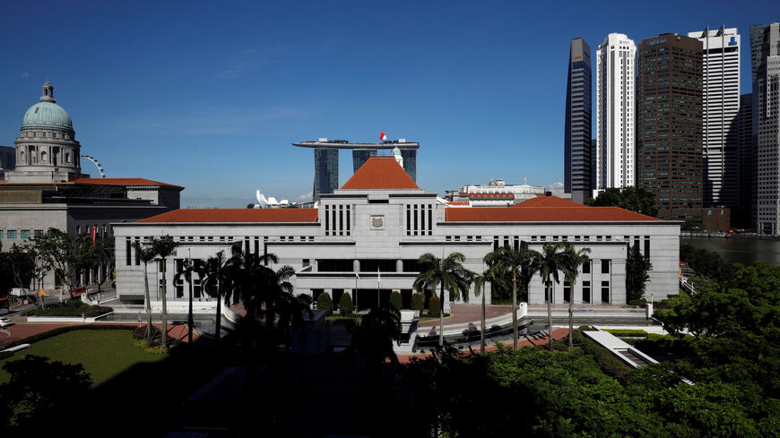 FILE PHOTO: A view of the Parliament House in Singapore May 24, 2018. REUTERS/Edgar Su/ File Photo