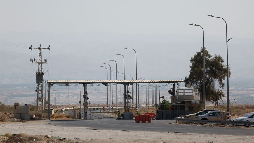 FILE PHOTO: Allenby Bridge Crossing between West Bank and Jordan is closed, in the Israeli-occupied West Bank, September 24, 2025. REUTERS/Ammar Awad/ File Photo