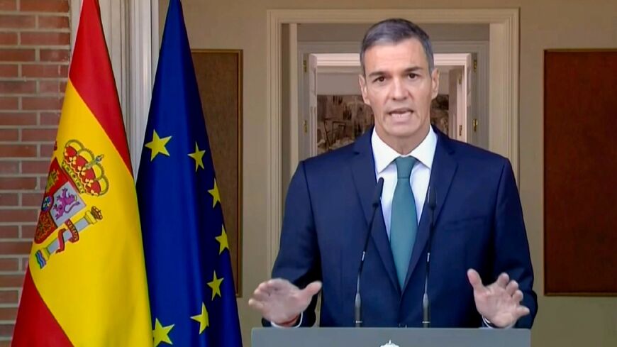 Sanchez is an outspoken critic of the Israeli military offensive in Gaza